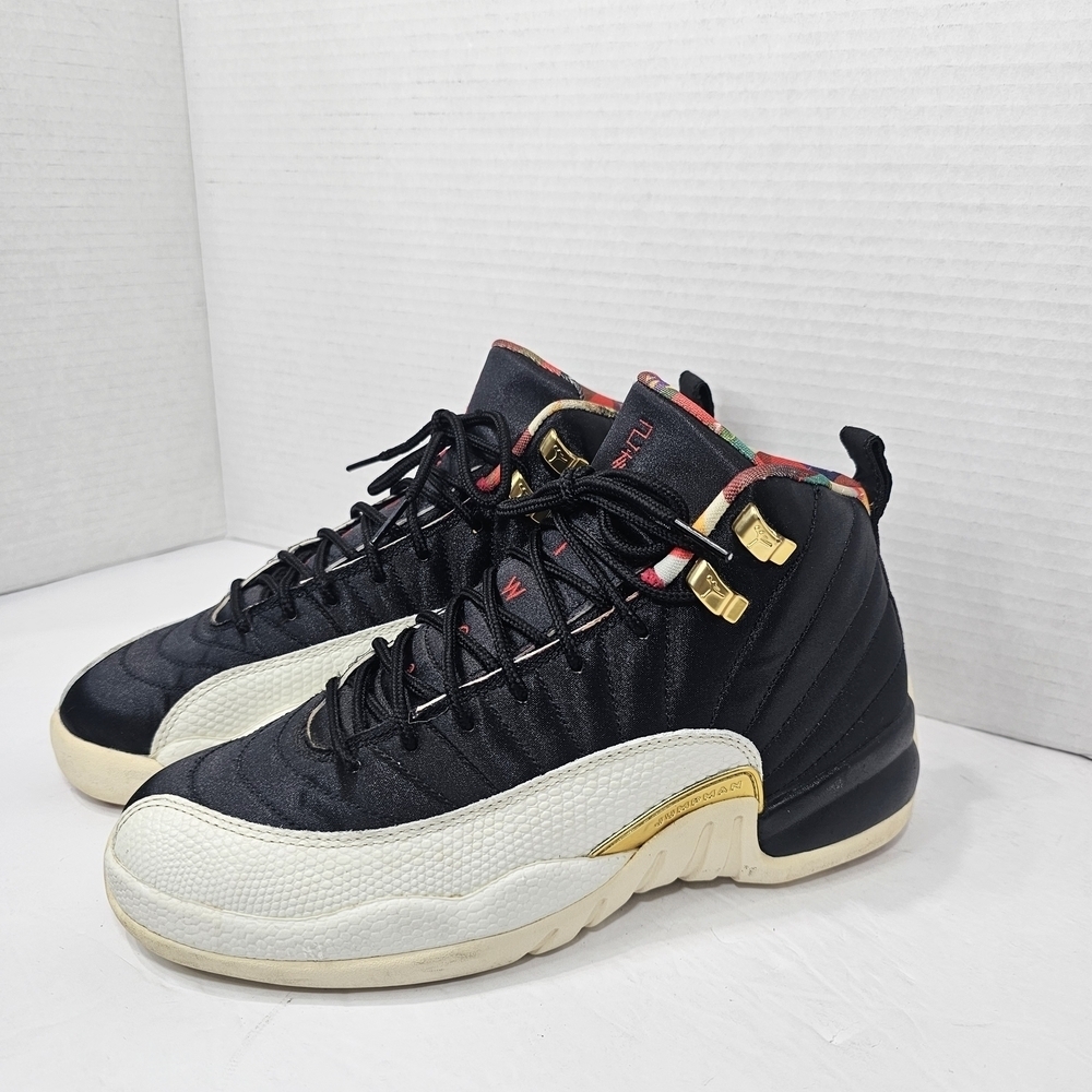 Air Jordan 12 Retro CNY GS Chinese New Year BQ6497 006 Youth Size 6.5 Y